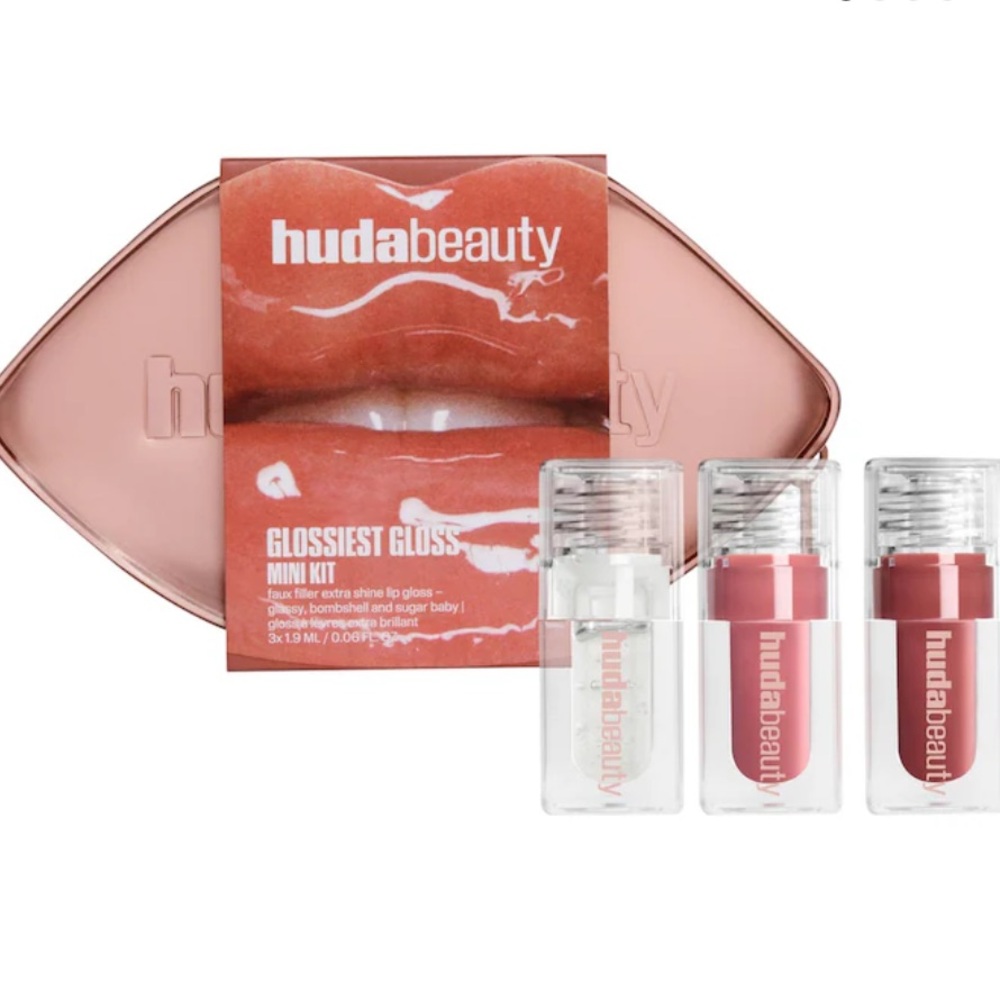 HUDA BEAUTY Glossiest Gloss Mini Kit